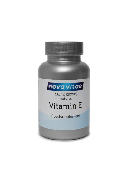 Dabīgais E vitamīns 134mg (200 IU/1 kapsulā)