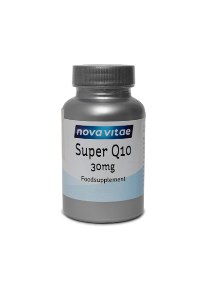 Koenzīms Q10 aktīvā formā - ubikvinols 30 mg